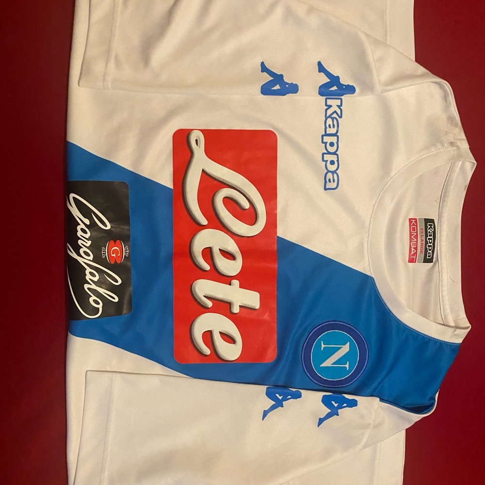 Kappa Napoli Jersey with Blue Stripe - Picture 3 of 4